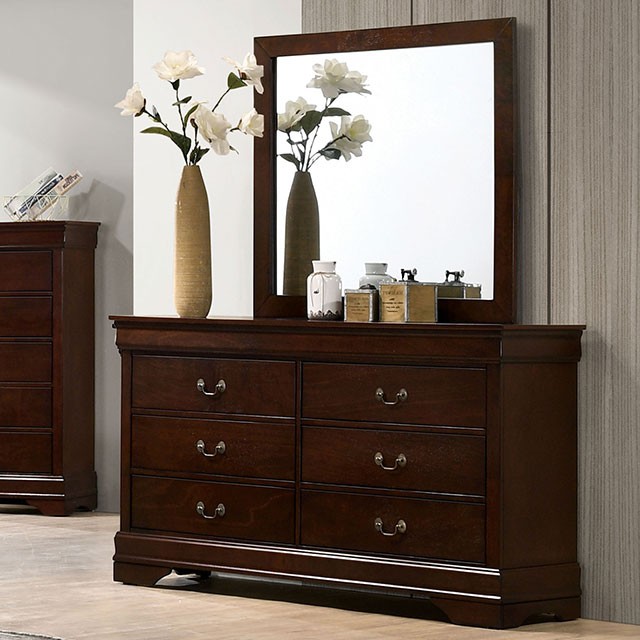 Louis Philippe III Dresser and Mirror